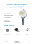 BloomSky Outdoor Weather Station