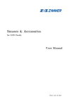 Sensors & Accessories User Manual Sensors