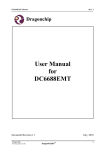 User Manual for DC6688EMT Rev4.0