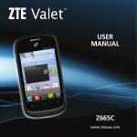 USER MANUAL Z665C - Page Plus Cellular