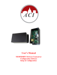 MOD9200BNT BACnet Transceiver User Manual