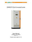 SG50K3 PV Grid-Connected Inverter User Manual