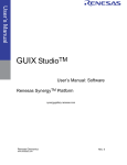 GUIX Studio User`s Manual