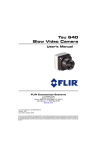 Tau 640 Slow Video Camera User`s Manual FLIR Commercial