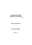 JanusRAID SA-4378S Hardware User Manual