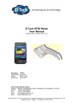 D-Tech RFID Wand User Manual