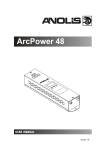 User manual Arc Power 48