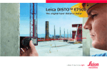 User Manual Leica DISTO™ E7500