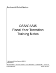 QSS_Fiscal_Year_Transition_Training_2011