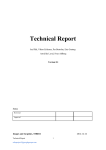 Technical Report - ISY