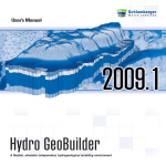 1 Introduction to Hydro GeoBuilder