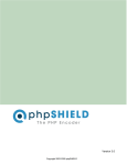 phpSHIELD User Manual