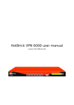 HotBrick VPN 6000 User Manual