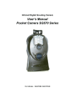 User`s Manual Pocket Camera SG570 Series