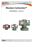 Waukee Carburetor™ - United Process Controls