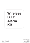 Wireless DIY Alarm Kit