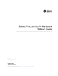 Solaris 8 2/04 Sun Hardware Platform Guide