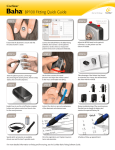 BP100 Fitting Quick Guide