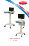 M40 Computer Cart - Rubbermaid Healthcare
