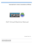 NLP Virtual Machine Manual - University of California, San Diego