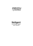 User Manual for SNMP NetAgent