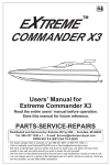 Commander X3 User Manual