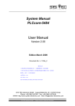System Manual PLCcore-5484