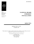 minutes - The National Board of Boiler and Pressure Vessel Inspectors