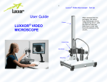 Video Microscope User Guide