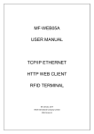MF-WEB05A user manual