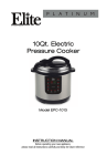 10Qt. Electric Pressure Cooker