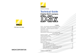 D3X Technical Guide - Nikon Professional Services