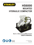 HS6000 - Stanley Hydraulic Tools