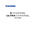 Ultra/E-Channel - Eventide Inc. www homepage