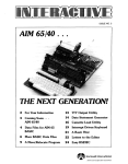 AIM 65/40 .. . THE NEXT GENERATION!