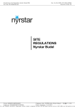 SITE REGULATIONS Nyrstar Budel