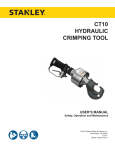 CT10 User Manual - Stanley Hydraulic Tools