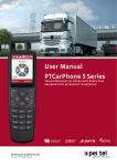 User Manual PTCarPhone 5 Series