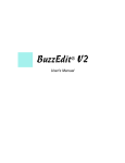 BuzzEdit v2 User`s Guide