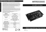 DX-30BTU DJ Mixer Bedienungsanleitung / User manual