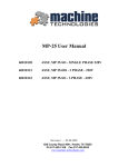 MP-25 User Manual-rev1 (May-09)