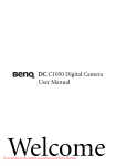 BenQ DC C1050 User Guide Manual pdf