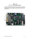 ADP-103 DVI to LVDS Adapter Board