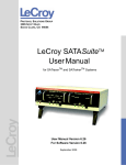 SATASuite User Manual