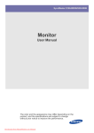 Samsung SyncMaster S22A200B User Guide Manual