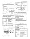IVC1-5AM Analog I/O Module User Manual
