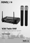 V20 Twin VHF