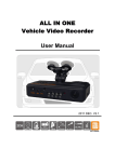 ALL IN ONE Vehicle Video Recorder User Manual