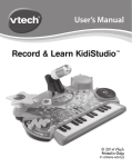 Record & Learn KidiStudio Manual