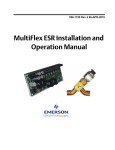 MultiFlex ESR Installation and Operation Manual